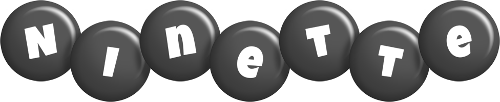Ninette candy-black logo