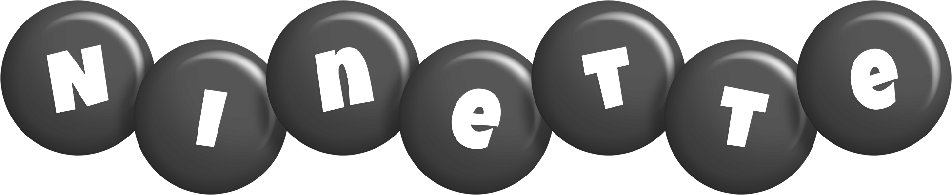 Ninette candy-black logo