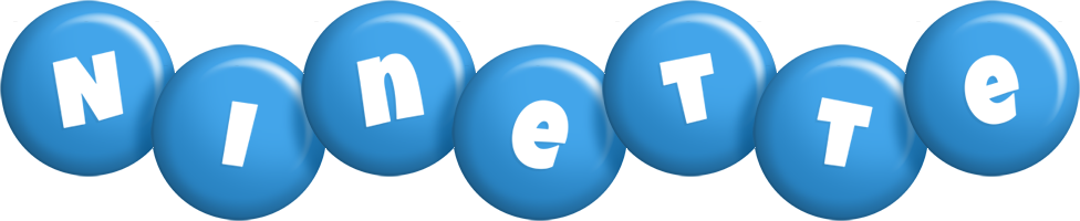 Ninette candy-blue logo
