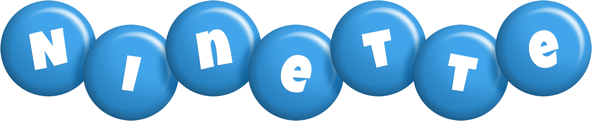 Ninette candy-blue logo