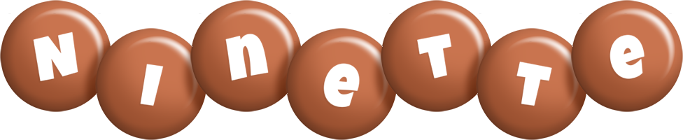 Ninette candy-brown logo
