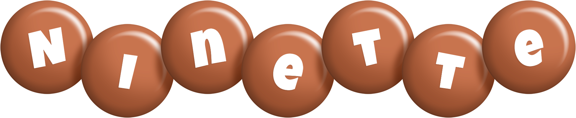 Ninette candy-brown logo