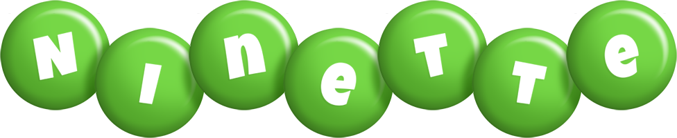 Ninette candy-green logo