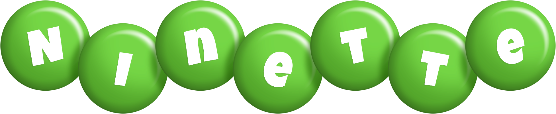 Ninette candy-green logo