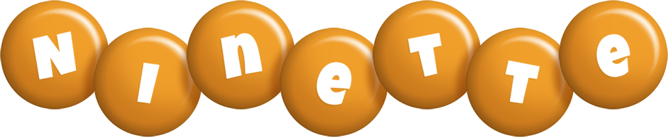 Ninette candy-orange logo