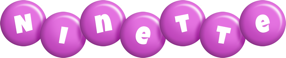 Ninette candy-purple logo