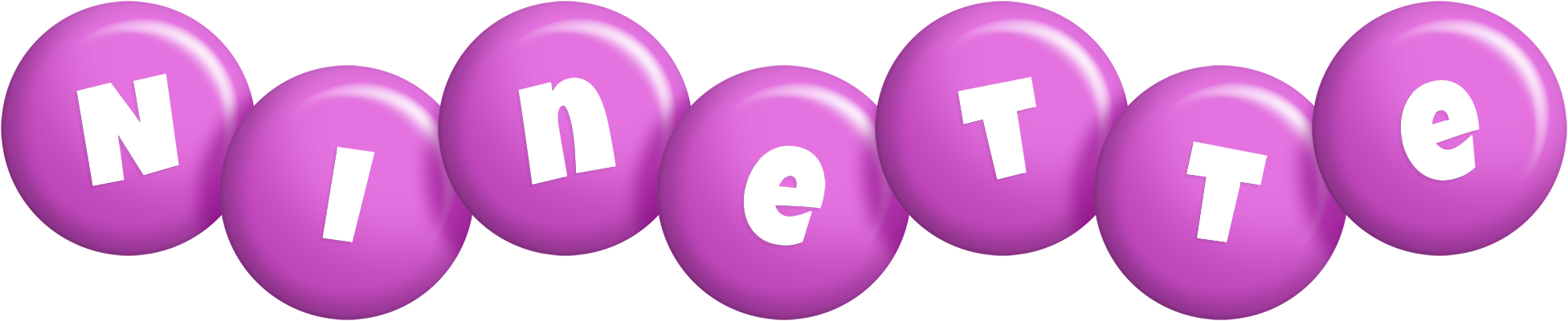 Ninette candy-purple logo