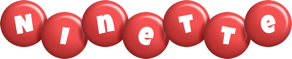 Ninette candy-red logo