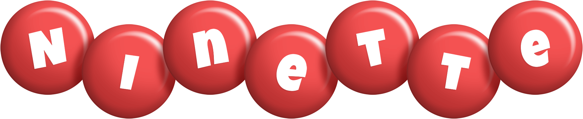 Ninette candy-red logo