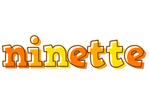 Ninette desert logo