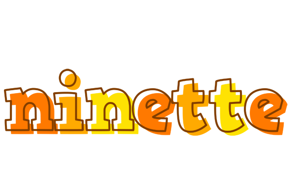 Ninette desert logo