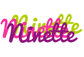 Ninette flowers logo