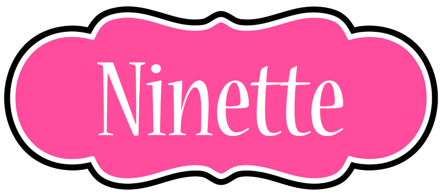 Ninette invitation logo