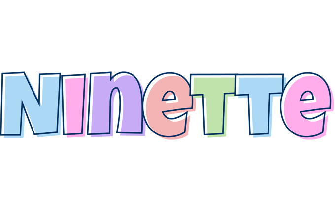 Ninette pastel logo