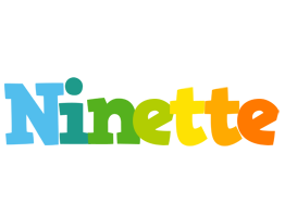Ninette rainbows logo