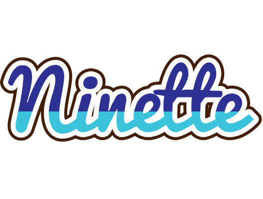 Ninette raining logo