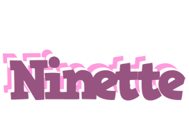 Ninette relaxing logo
