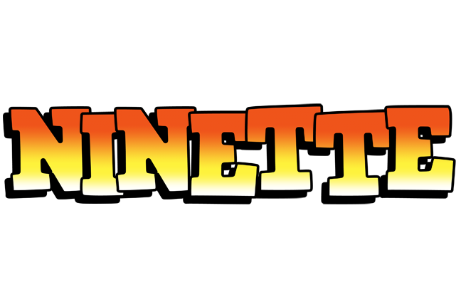 Ninette sunset logo
