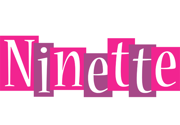 Ninette whine logo