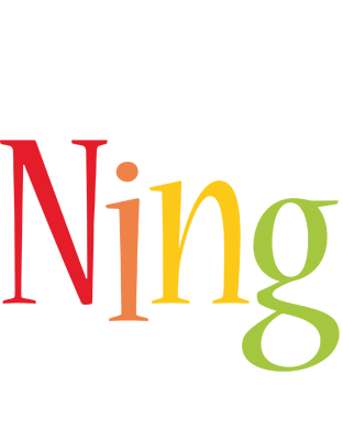 Ning birthday logo