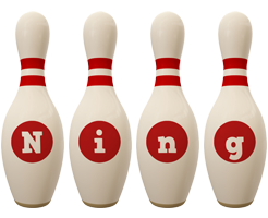 Ning bowling-pin logo