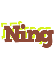 Ning caffeebar logo