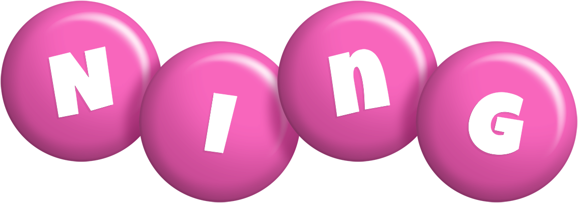 Ning candy-pink logo