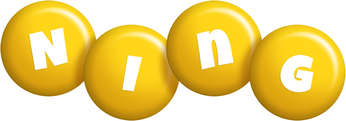 Ning candy-yellow logo
