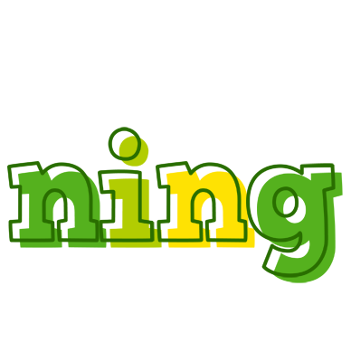 Ning juice logo