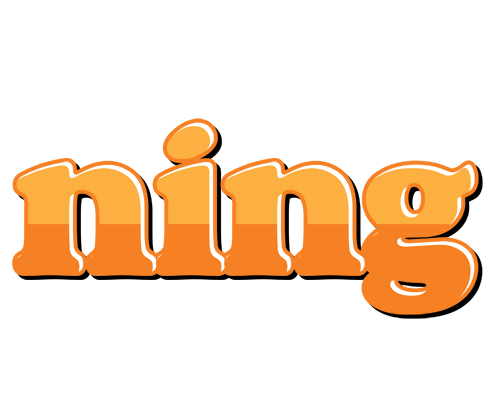 Ning orange logo