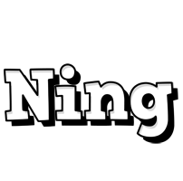 Ning snowing logo