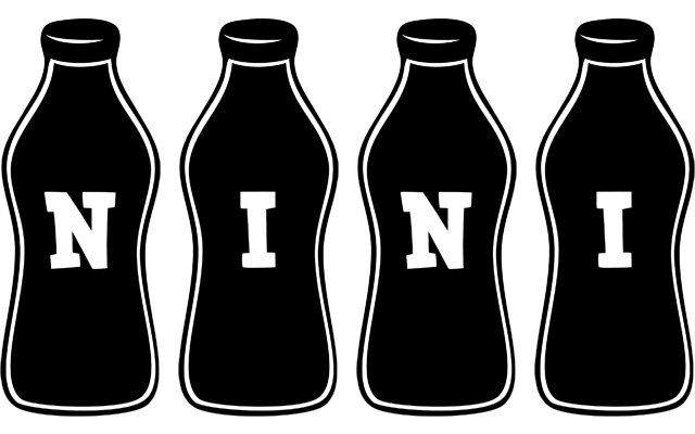Nini bottle logo