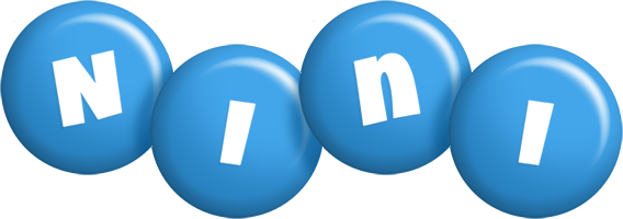 Nini candy-blue logo