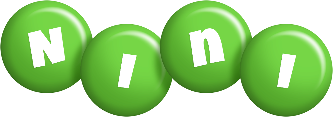 Nini candy-green logo