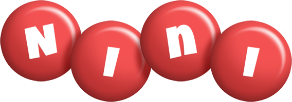 Nini candy-red logo