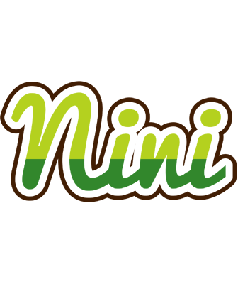 Nini golfing logo