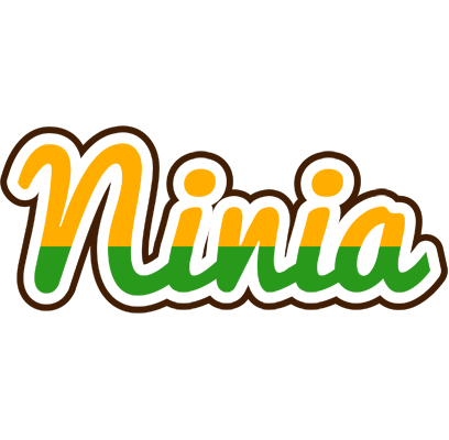 Ninia banana logo