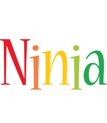 Ninia birthday logo