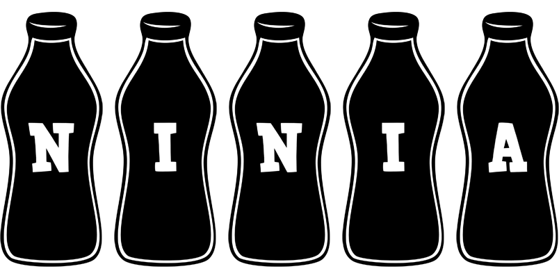 Ninia bottle logo