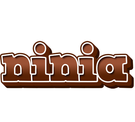 Ninia brownie logo