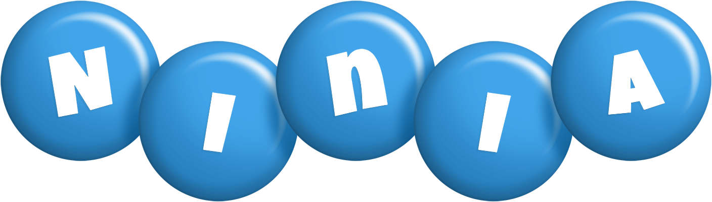 Ninia candy-blue logo