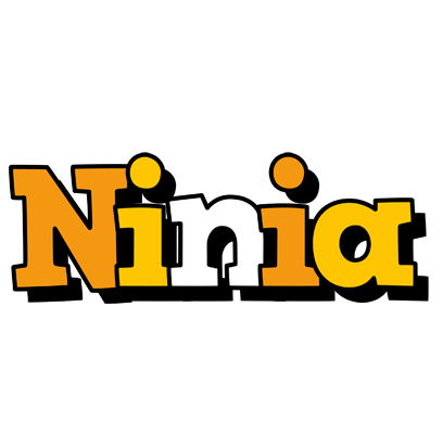 Ninia cartoon logo