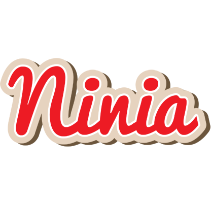 Ninia chocolate logo