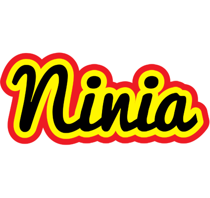 Ninia flaming logo