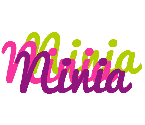 Ninia flowers logo