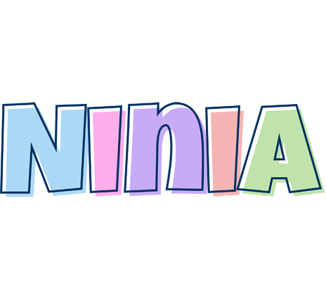 Ninia pastel logo