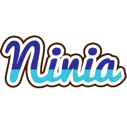 Ninia raining logo