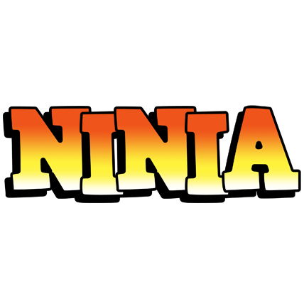 Ninia sunset logo