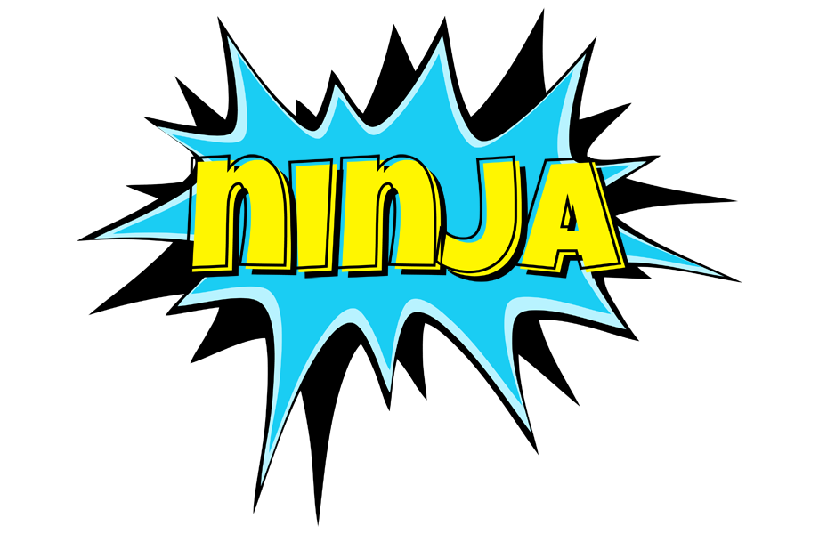 Ninja amazing logo