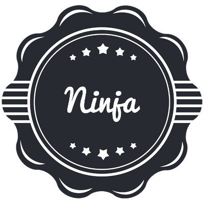 Ninja badge logo